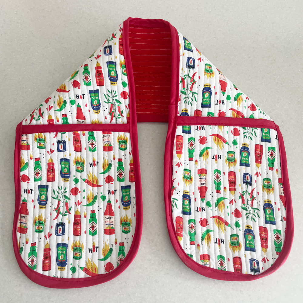 2-in-1 Oven Mitt Sewing Pattern