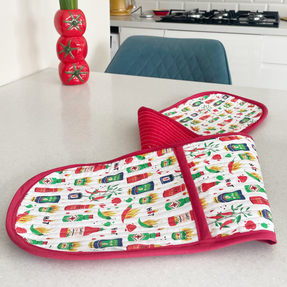 2-in-1 Oven Mitt Sewing Pattern