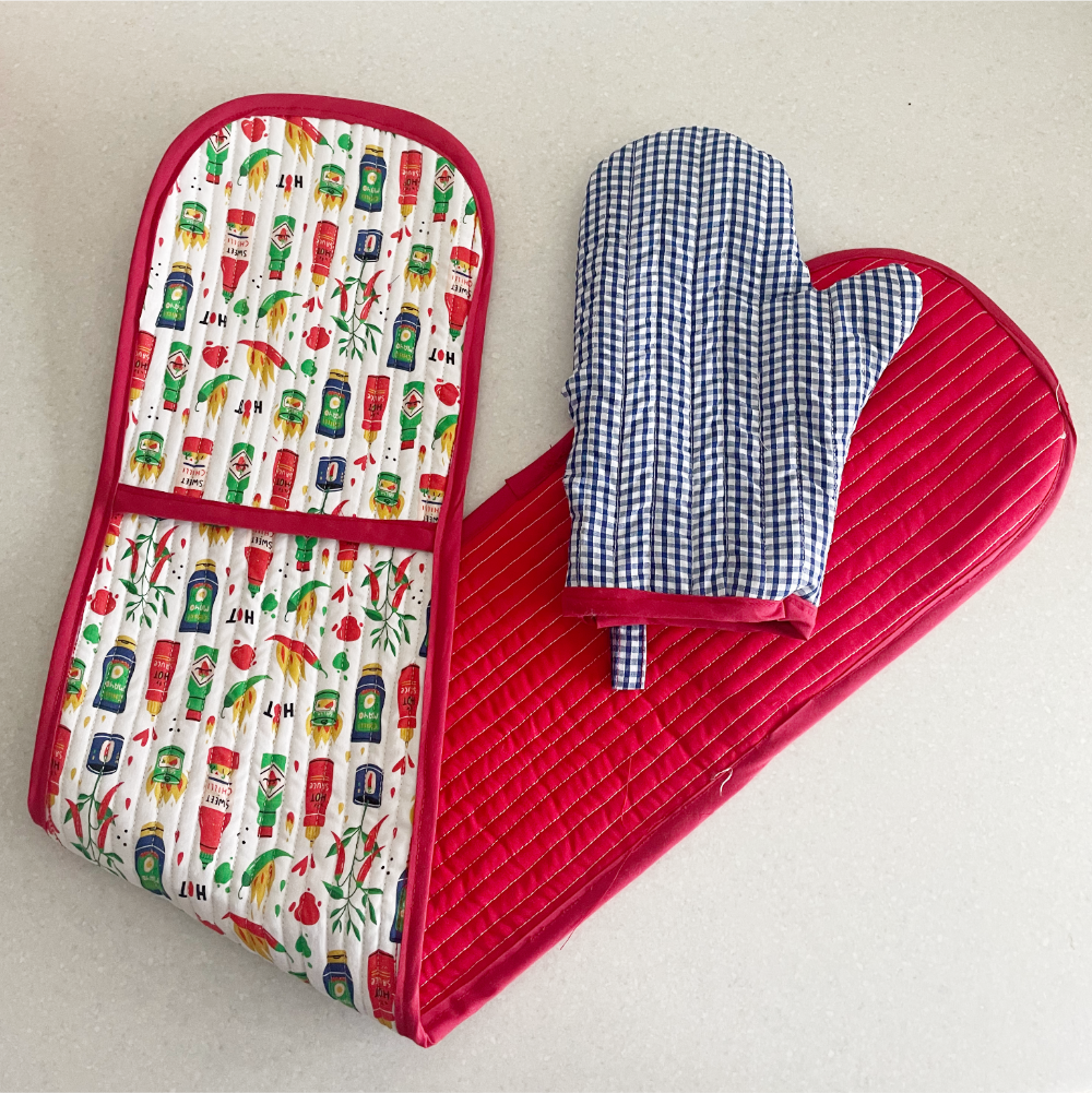 2-in-1 Oven Mitt Sewing Pattern