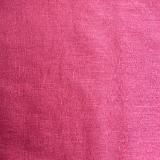 Coral Ramie Linen Deadstock Fabric