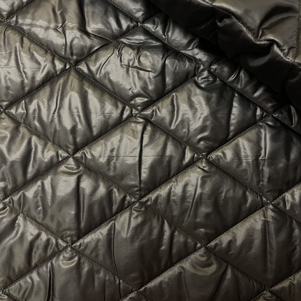 Deadstock Abstract Animal/Camouflage Print Reversible Quilted Velvet Fabric