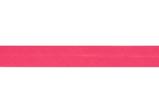 Trim: Bias Binding: Polycotton: 25mm: Cerise