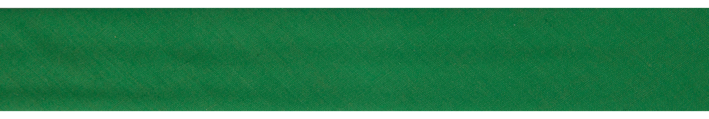 Trim: Bias Binding: Polycotton: 25mm: Emerald