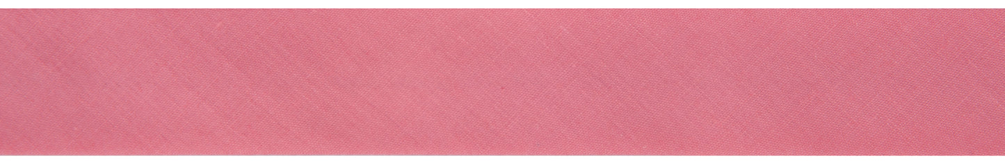 Trim: Bias Binding: Polycotton: 25mm: Pink