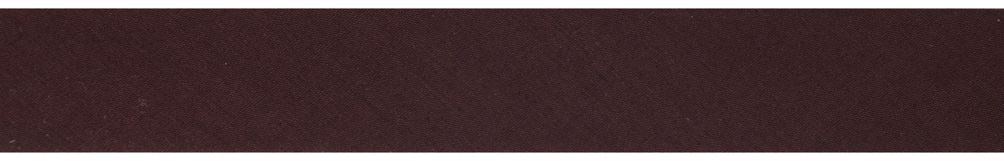 Trim: Bias Binding: Polycotton: 25mm: Chocolate