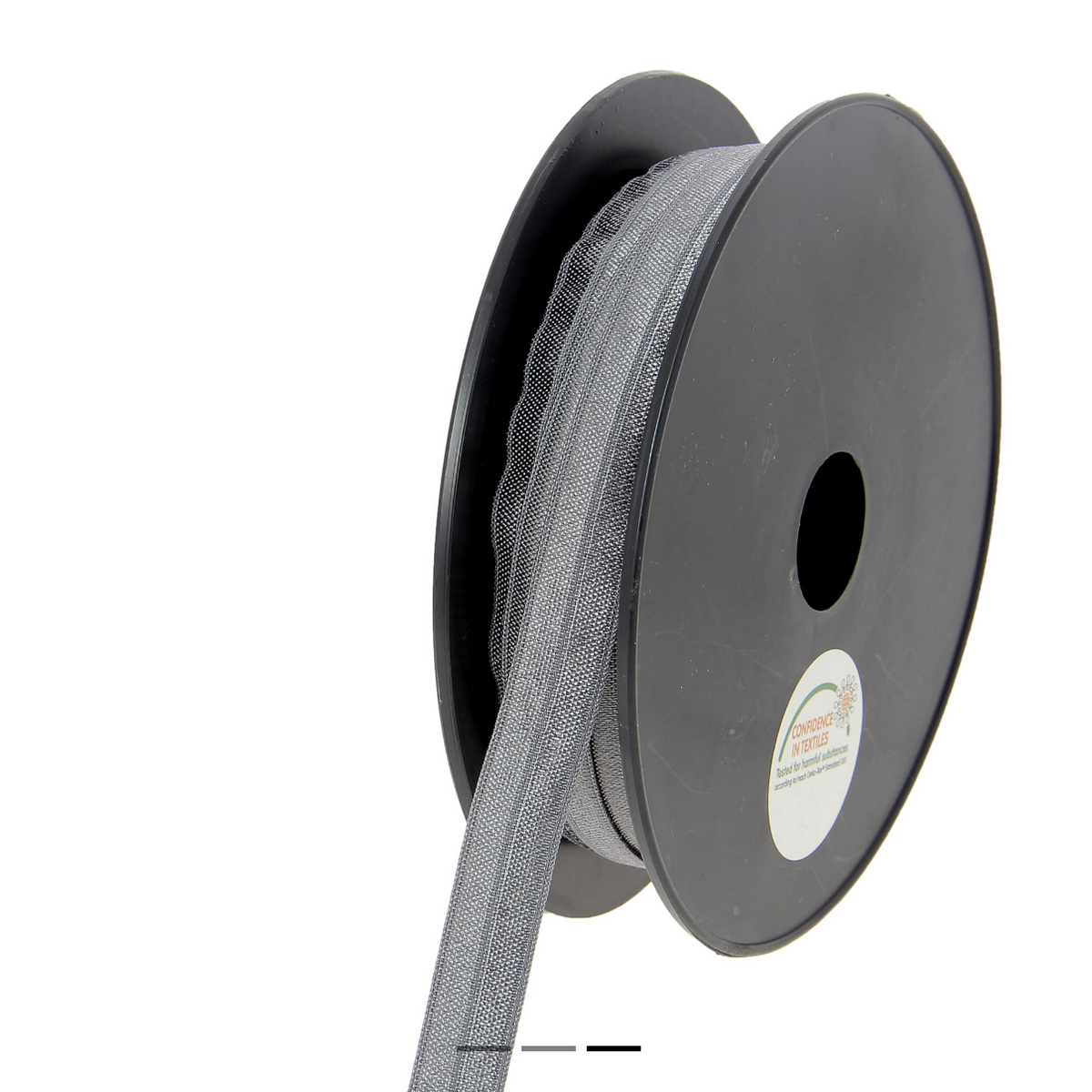 Elastic: Fold-Over: 25m x 15mm: Grey