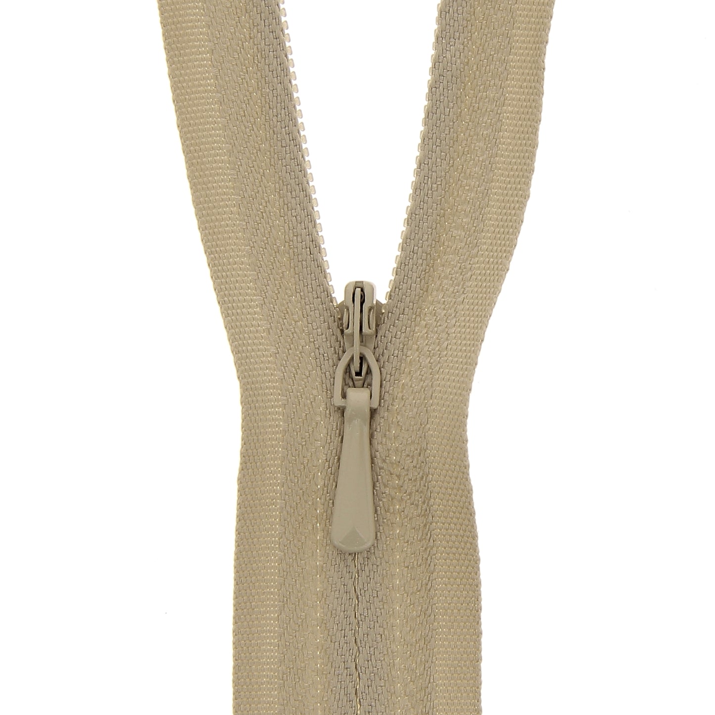 Concealed Zip Closed End