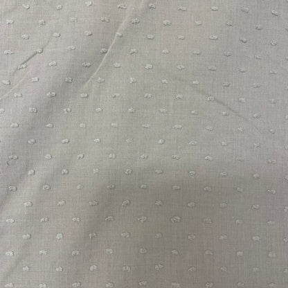 Cappuccino Cream Dobby Lawn Deadstock Fabric