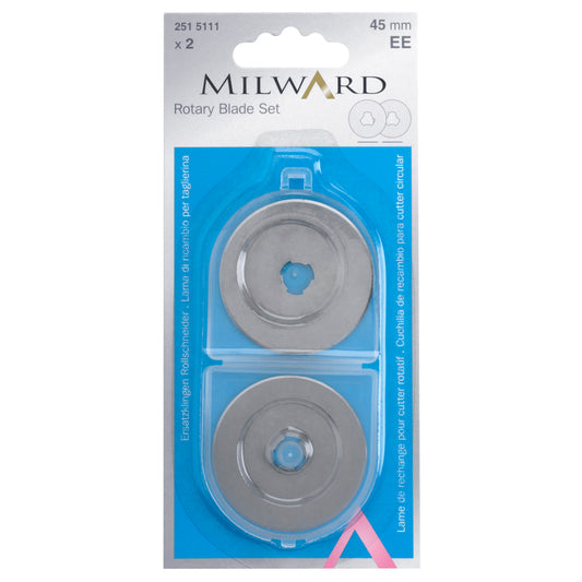 Rotary Blade Set: 45mm Diameter: 2 Pieces