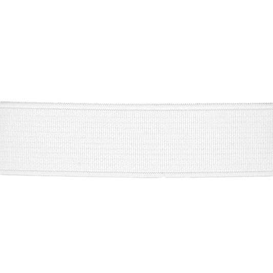 Elastic: Waistband: 25mm: White