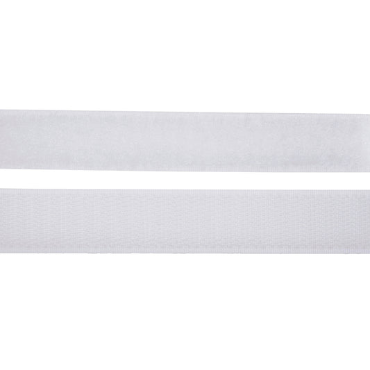 Hook & Loop Tape: Sew-On: 20mm: White