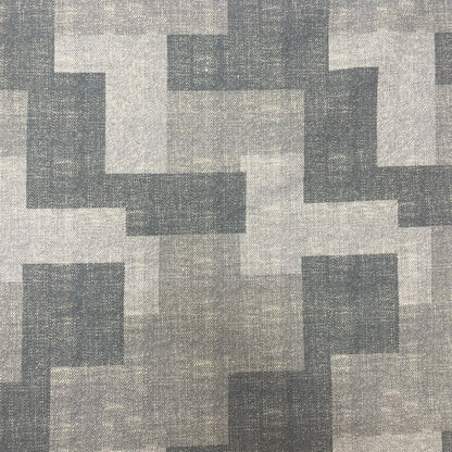 Patchwork Denim Print 100% Cotton Deadstock Fabric