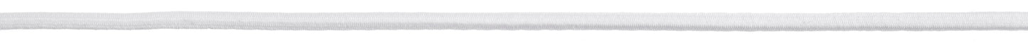 Elastic: Round: 2mm: White