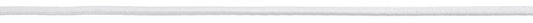 Elastic: Round: 2mm: White
