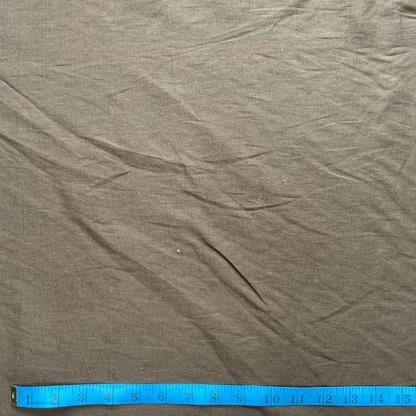 Brown Deadstock Lightweight Linen Fabric