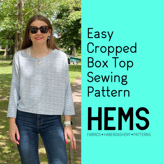 Cropped Box Top Sewing Pattern