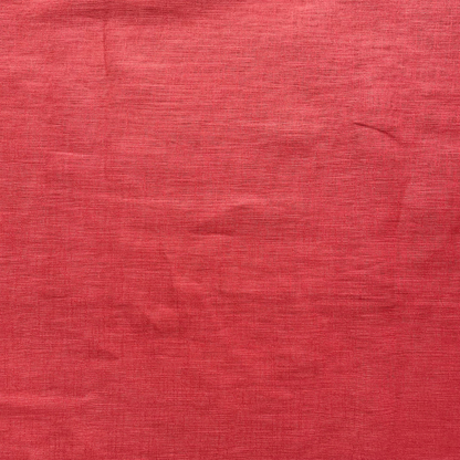 Orange 100% Ramie Linen Fabric