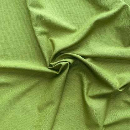 Olive Linen Blend Fabric