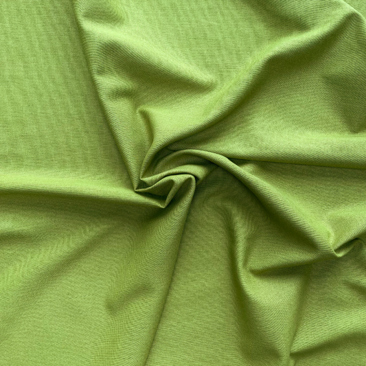 Olive Linen Blend Fabric