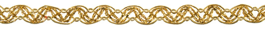 Trim: Metallic: Lattice: 10mm: Gold