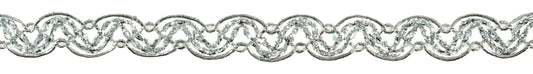 Trim: Metallic: Lattice: 10mm: Silver