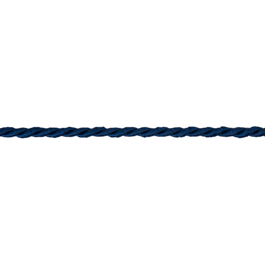 Trim: Cord: 3mm: Navy