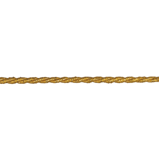 Trim: Cord: 3mm: Gold