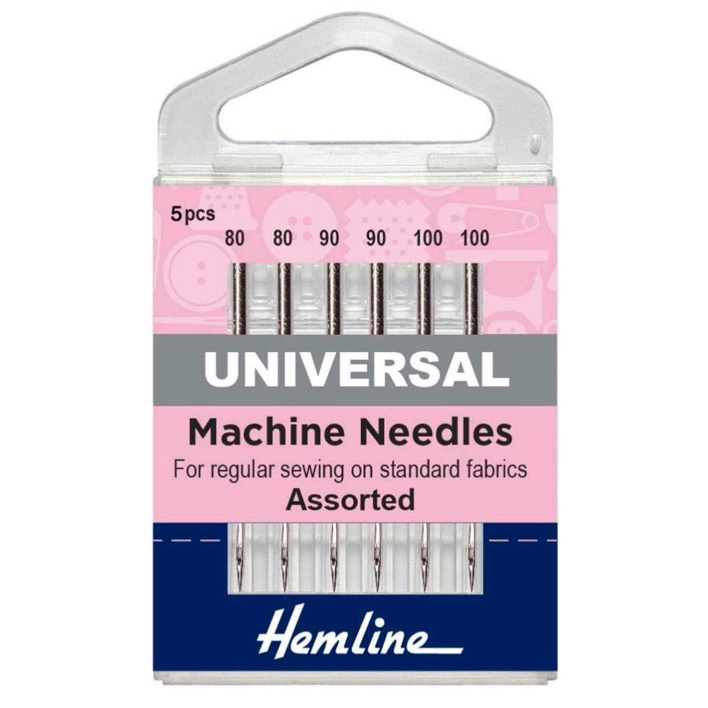 Sewing Machine Needles: Universal: Mixed Heavy: 6 Pieces