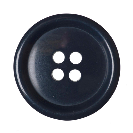 Buttons: Jacket: 4-Hole: 23mm: Navy