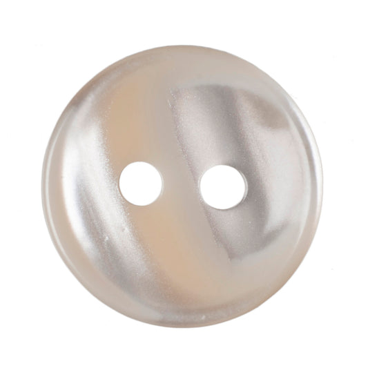 Buttons: Stripe: Polyester: 12mm: Cream