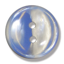 Buttons: Stripe: Polyester: 18mm: Blue