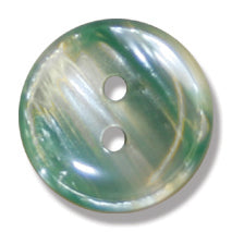 Buttons: Stripe: Polyester: 18mm: Green