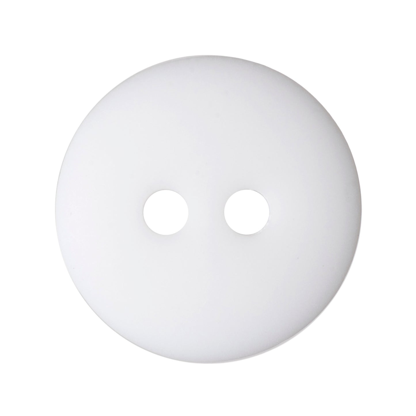 Buttons: Matt: Smartie: 11mm: Matt White