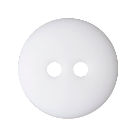 Buttons: Matt: Smartie: 11mm: Matt White