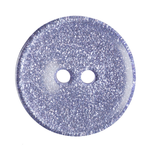 Buttons: Glitter: Round: 20mm: Lilac