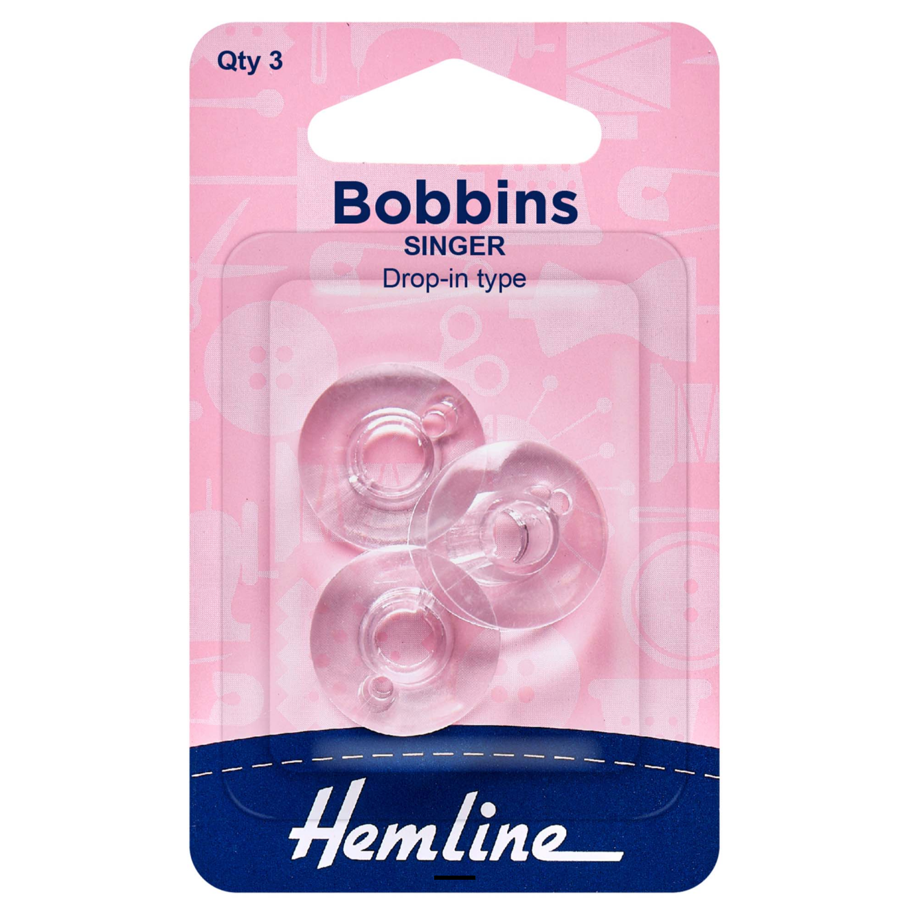 Plastic Bobbin: Singer Class 66k