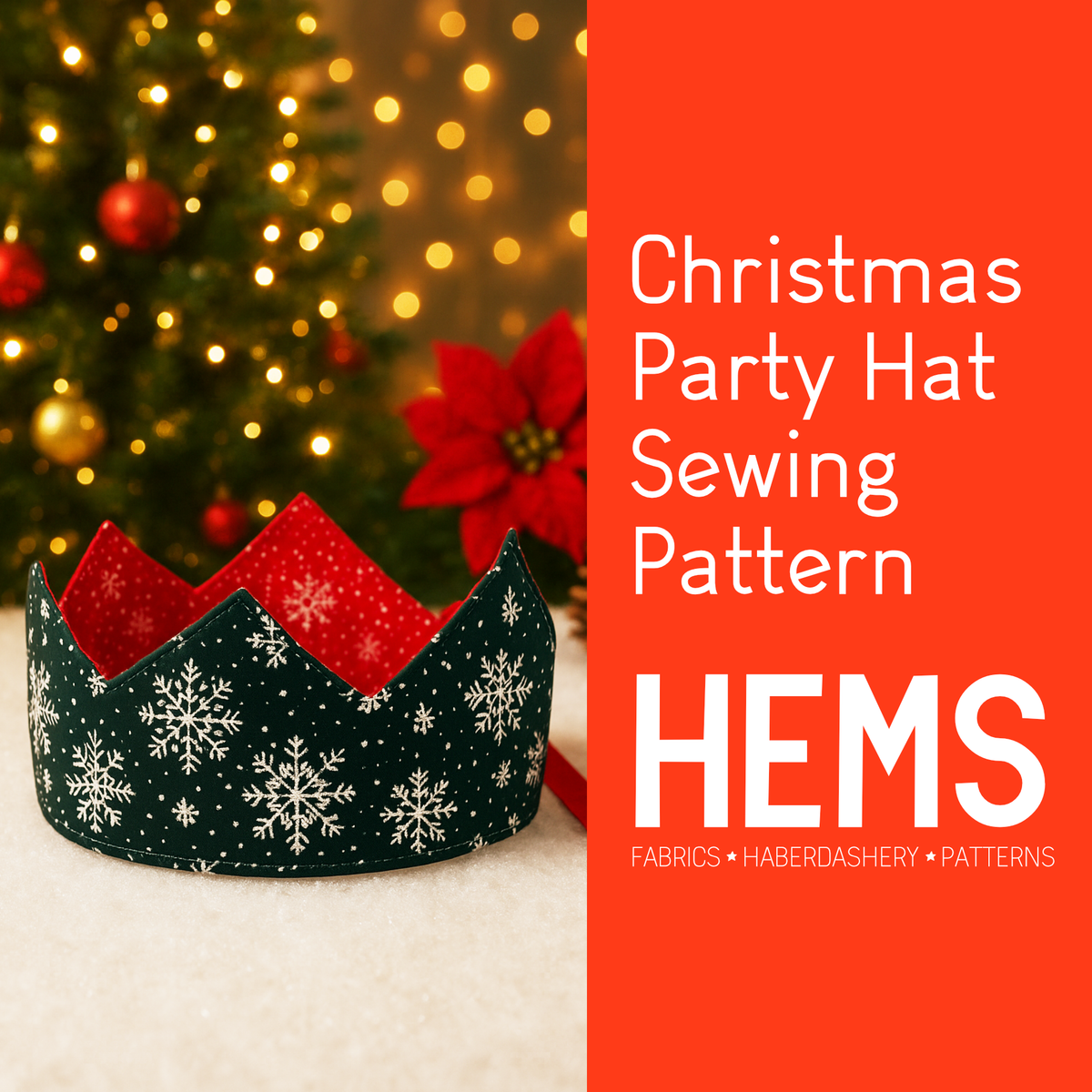 Christmas Crown Sewing Pattern