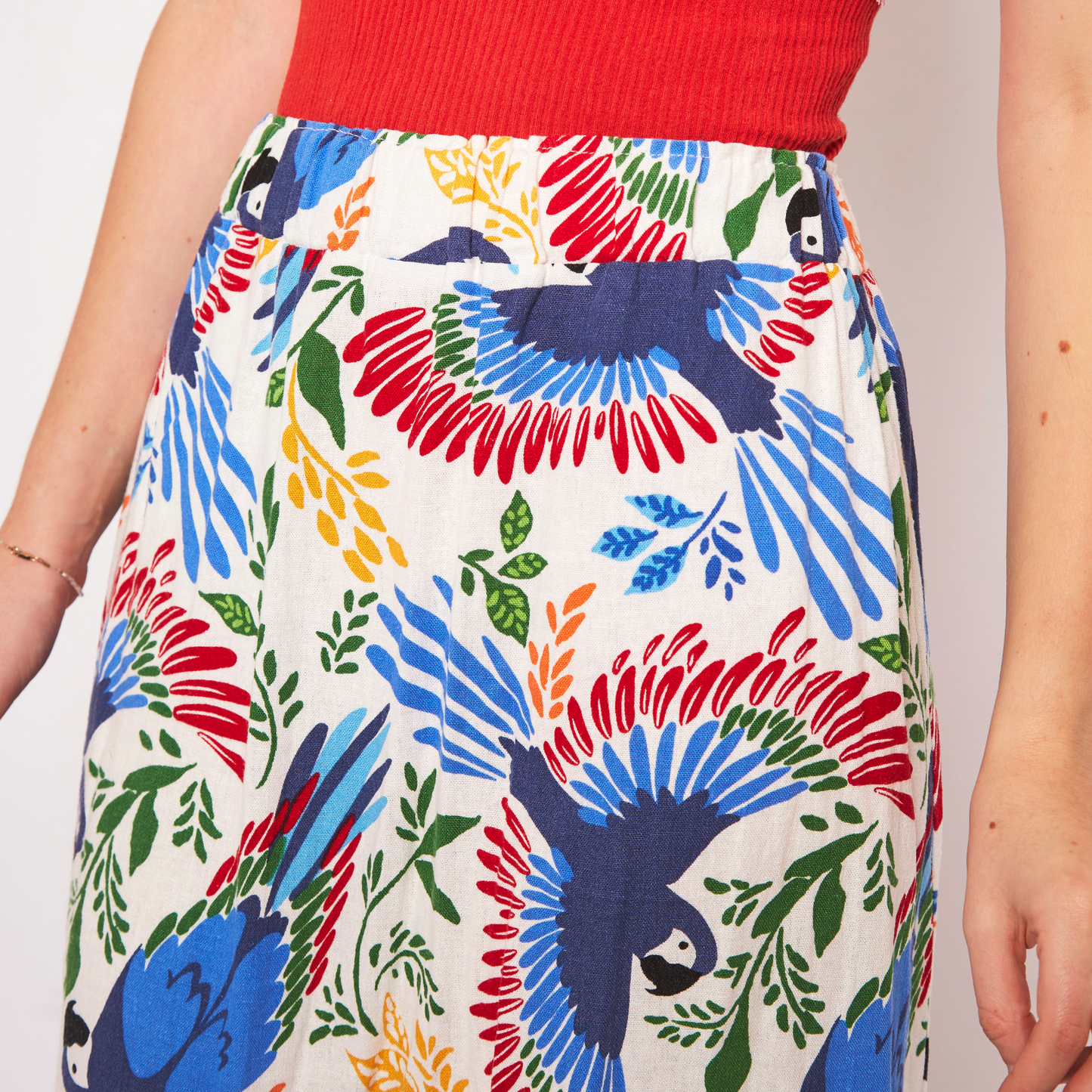 Tiered Maxi Skirt Sewing Pattern