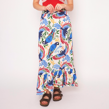 Tiered Maxi Skirt Sewing Pattern