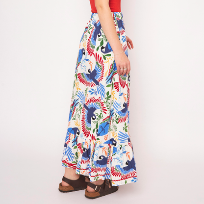 Tiered Maxi Skirt Sewing Pattern