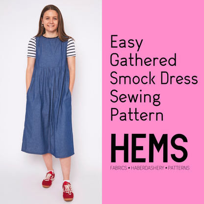 Smock Dress Sewing Pattern – HEMS Fabric