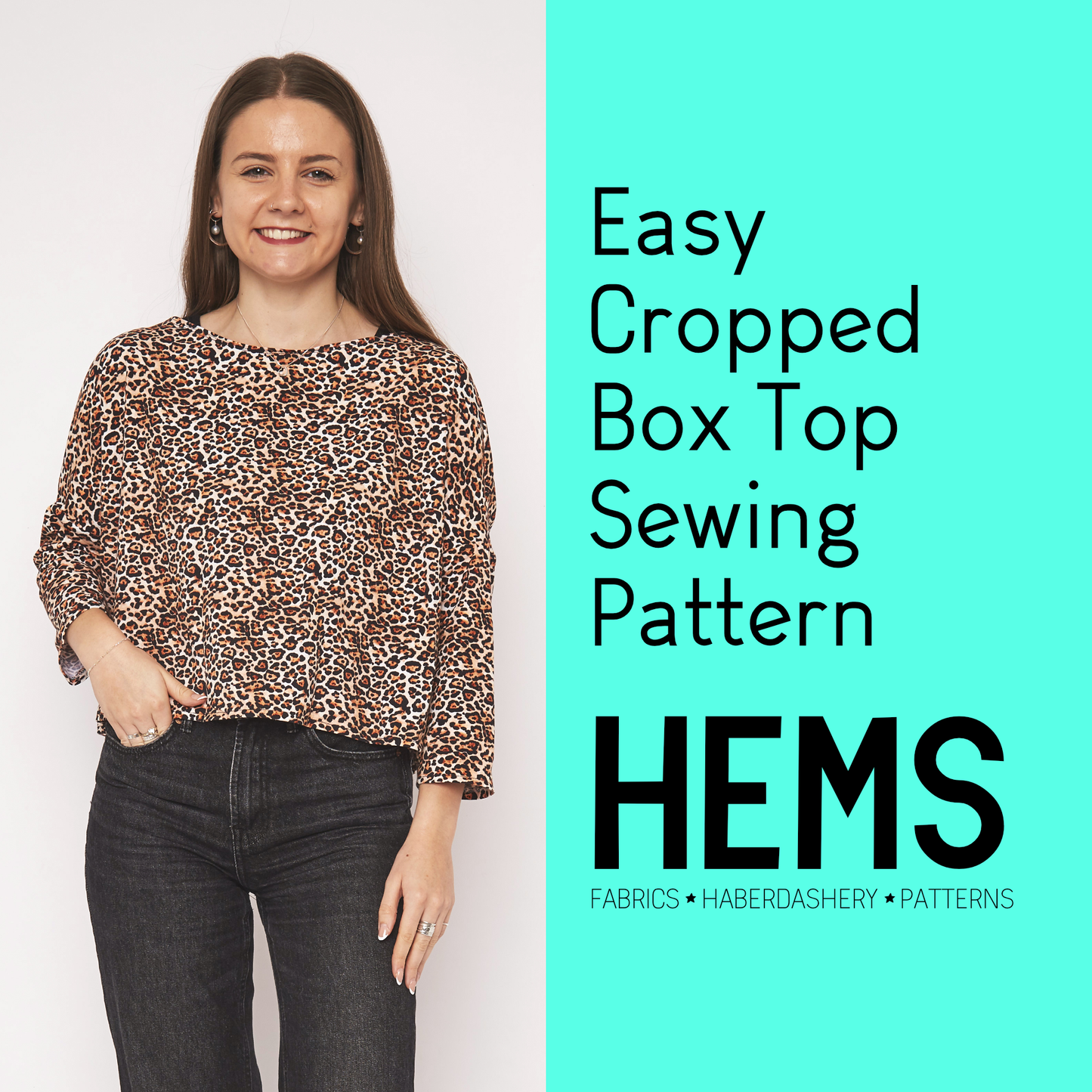 Cropped Box Top Sewing Pattern