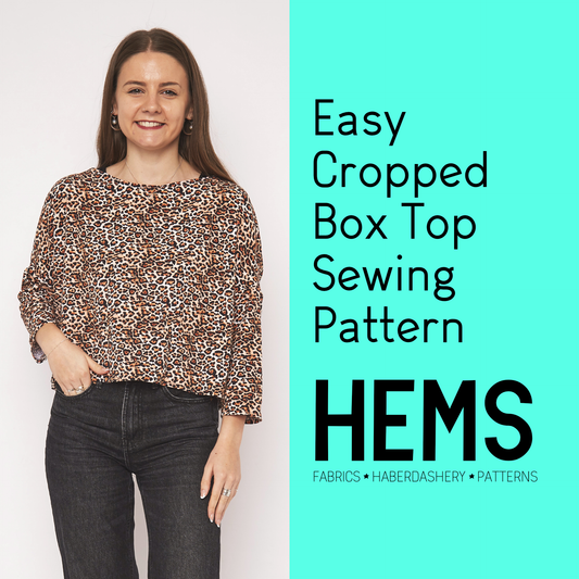 Cropped Box Top Sewing Pattern