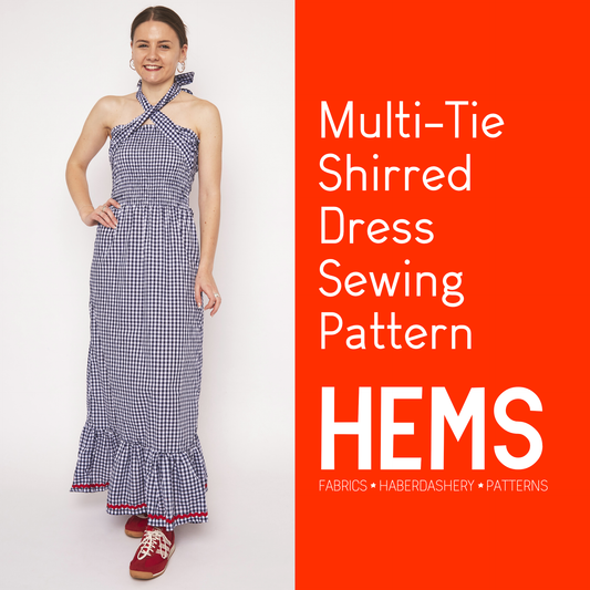 Multi-Tie Dress Sewing Pattern