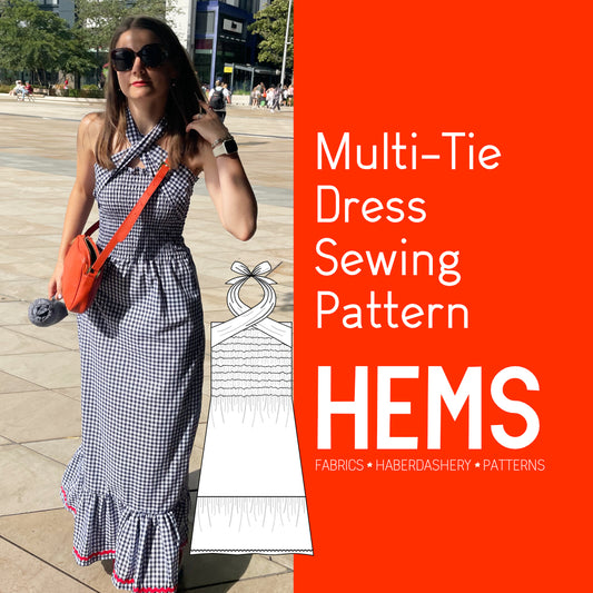 Multi-Tie Dress Sewing Pattern