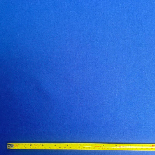 Cobalt Blue Linen Mix Deadstock Fabric