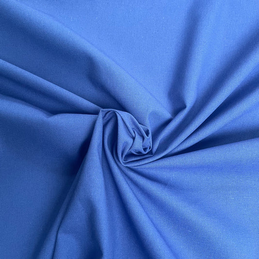 Cobalt Blue Linen Mix Deadstock Fabric