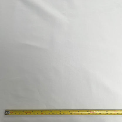White Cotton Deadstock Fabric