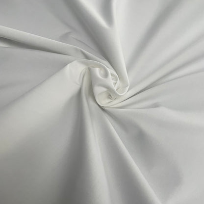 White Cotton Deadstock Fabric