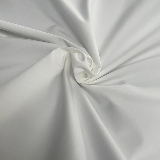 White Cotton Deadstock Fabric